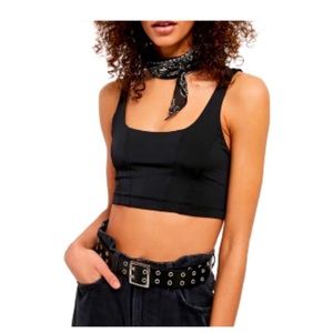 NWT Free People Be Cool Black Brami Small